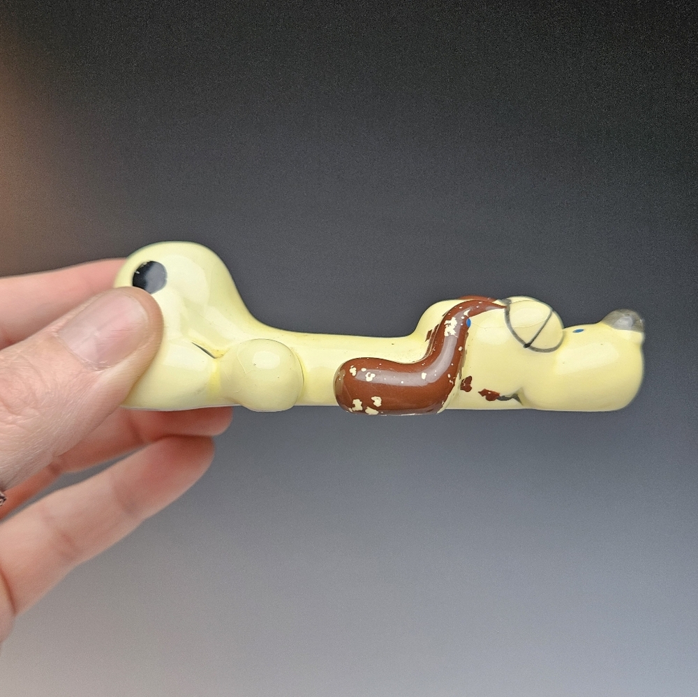 Enesco Odie ONLY Ceramic Figure 1983 Cartoon Figurine Garfield - Picture 5 of 14